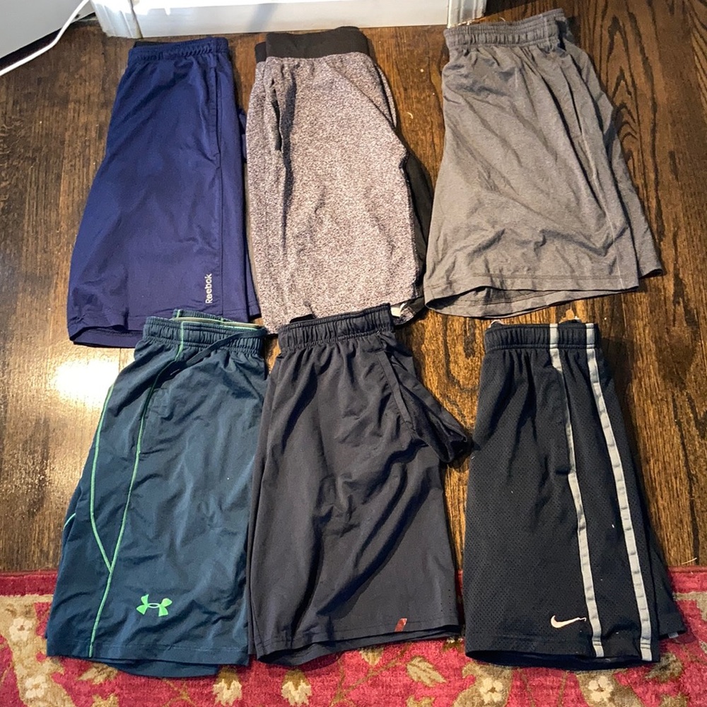 6 pairs of Athletic shorts
